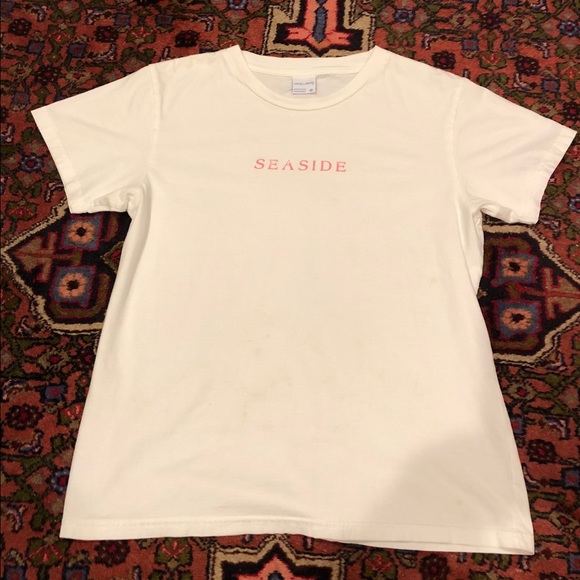 camp david Tops - Seaside, FL Tee XL 100% Cotton Simply soft BEACH